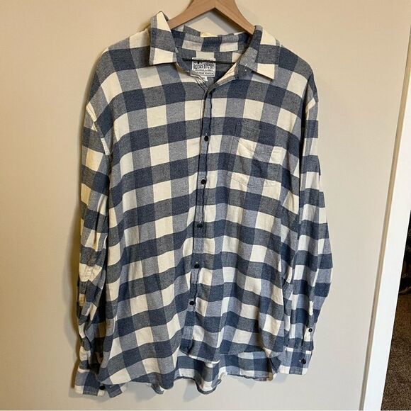 Lucky Brand Saturday Stretch Flannel Button Down - Picture 2 of 12